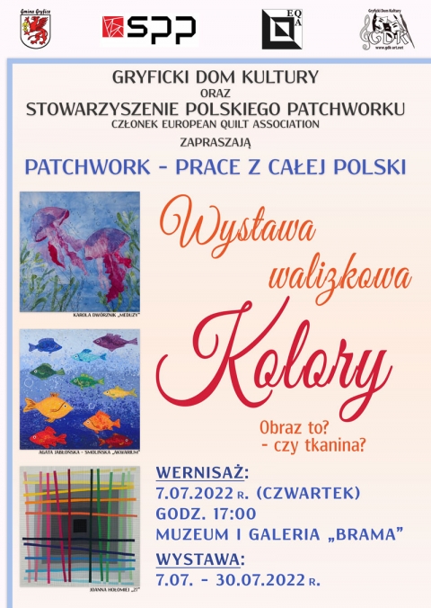 Patchwork - wystawa walizkowa &quot;Kolory&quot;