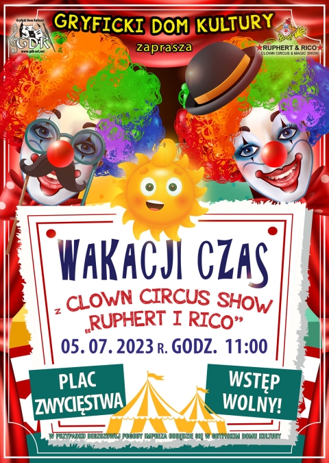 WAKACJI JUŻ CZAS - wakacyjne spotkanie z Ruphertem i Rico!