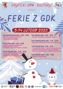 FERIE 2025 z GDK - 6.02. (czwartek) godz. 11,00