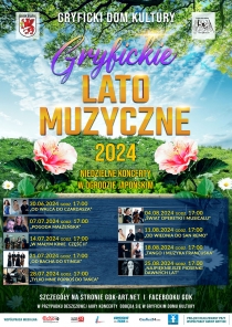 GRYFICKIE LATO MUZYCZNE 2024 - niedzielne koncerty w Ogrodzie Japońskim