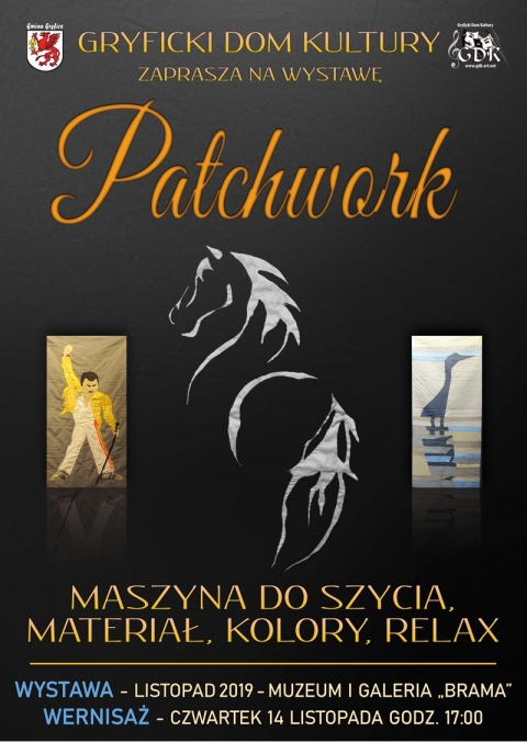 Zapraszamy na wernisaż wystawy &quot;Patchwork&quot; - 14 listopada godz. 17:00