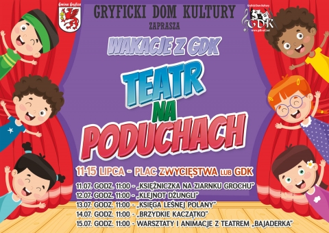 WAKACJE Z GDK – „TEATR NA PODUCHACH”