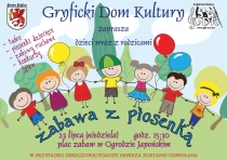 Zapraszamy na &quot;Zabawę z piosenką&quot; dla dzieci wraz rodzicami - 23 lipca godz. 15:30 - plac zabaw w Ogrodzie Japońskim