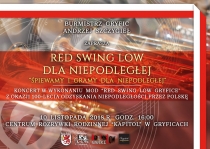 Zapraszamy na koncert w wyk. MOD &quot;Red Swing Low&#039; - 10 listopada, godz. 16:00