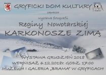 Zapraszamy na wernisaż wystawy fotograficznej &quot;Karkonosze zimą&quot; - 6 grudnia godz. 17:00 MiG &quot;BRAMA&quot;