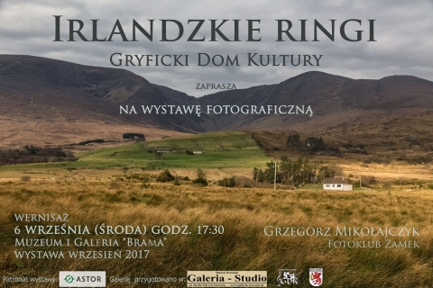 Zapraszamy na wernisaż wystawy &quot;Irlandzkie ringi&quot; Grzegorza Mikołajczyka, 6 września (środa) godz. 17:30