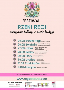 Festiwal Rzeki Regi - Już 30 sierpnia w Gryficach!