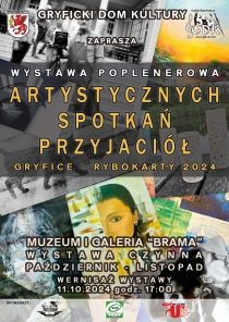 GRYFICKI DOM KULTURY zaprasza na wernisaż wystawy poplenerowej Artystycznych Spotkań Przyjaciół Gryfice - Rybokarty