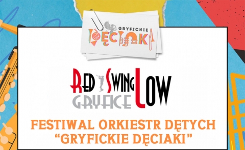 Gryficki Dom Kultury informuje, że w dn. 22.czerwca br., na Błoniach w Parku Miejskim w Gryficach, odbędzie się Festiwal Orkiestr Dętych „Gryfickie Dęciaki”.