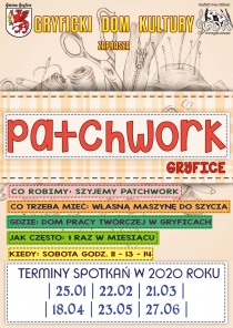 Szyjemy patchwork - zapraszamy na zajęcia!