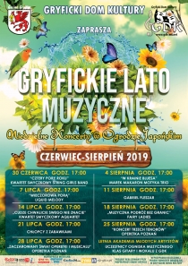 &quot;Gryfickie Lato Muzyczne 2019&quot; - niedzielne koncerty w Ogrodzie Japońskim o godz. 17:00