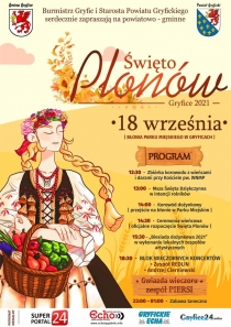 Powiatowo-Gminne Święto Plonów w Gryficach | 2021