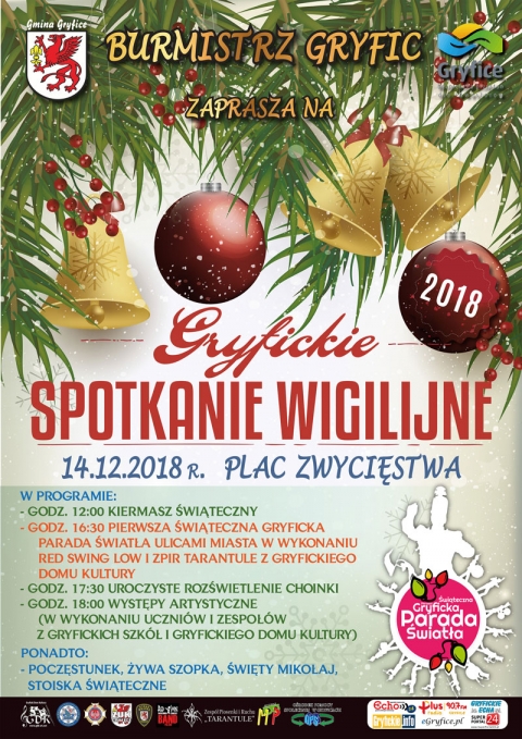 &quot;Gryfickie Spotkanie Wigilijne&quot; - 14 grudnia - Plac Zwycięstwa