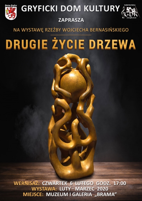 Zapraszamy na wernisaż wystawy &quot;Drugie życie drzewa&quot; - 6 lutego 2020 godz. 17:00