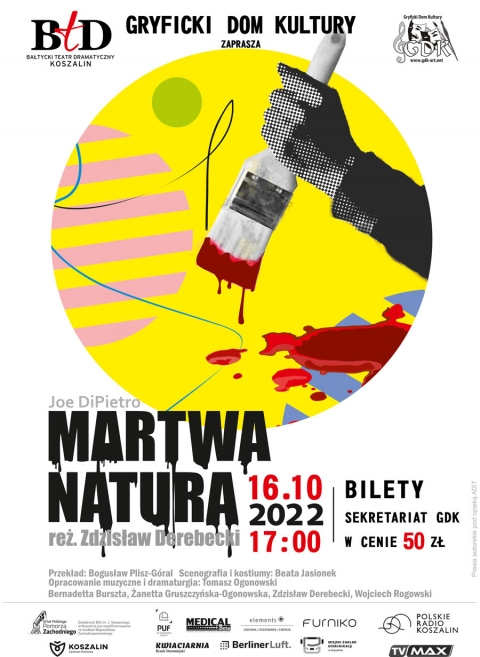 Zapraszamy znakomitą komedię kryminalną &quot;Martwa natura&quot;