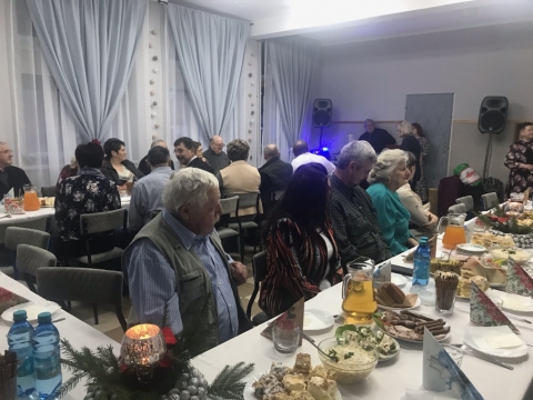 Spotkanie noworoczne w świetlicy wiejskiej w Świeszewie